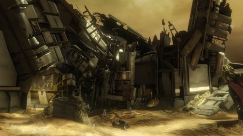 halo 4 wreckage