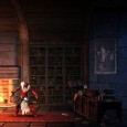 castlevania_los_mof-Simon investigates in the library