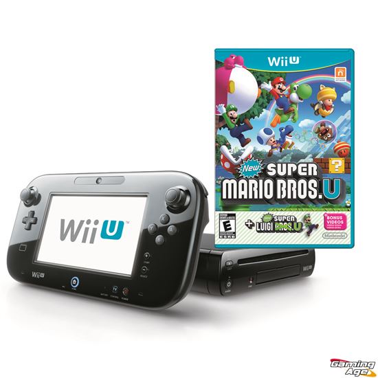 New Wii U Deluxe bundle includes New Super Mario Bros. U and New Super Luigi U Gaming Age