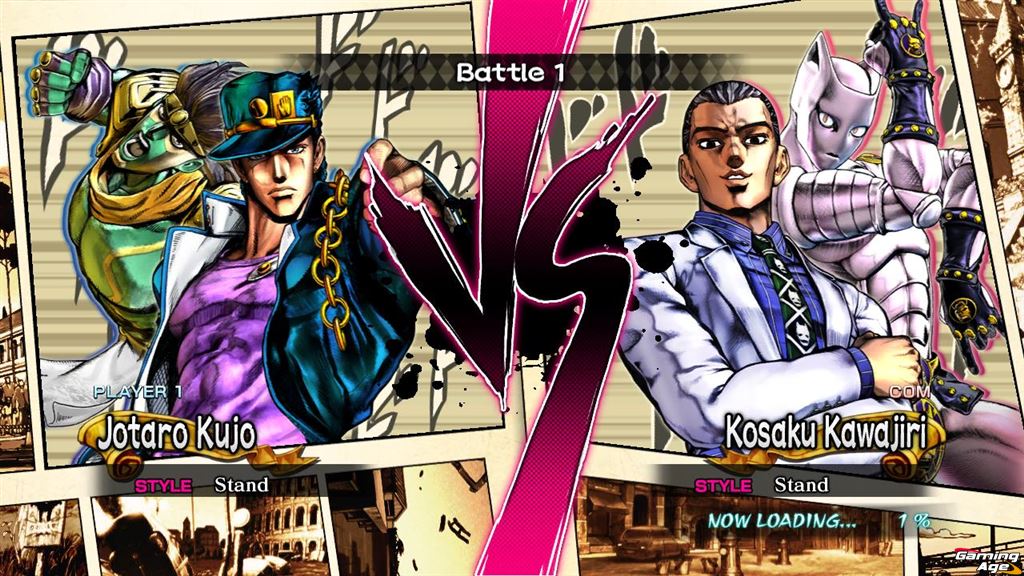 Jojo bizarre adventure pc game