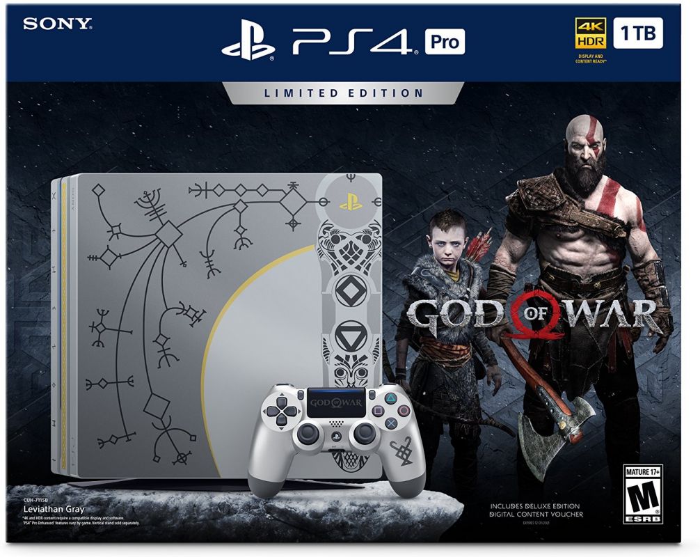 Sony reveals $399 Limited Edition God of War PS4 Pro Bundle - Gaming Age